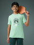 Boys Printed Slim Fit Round Neck Sports T-shirt with TECHNOCOOL+