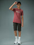 Boys Printed Slim Fit Round Neck Sports T-shirt with TECHNOCOOL+