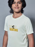 Boys Printed Slim Fit Round Neck Sports T-shirt with TECHNOCOOL+