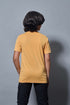 Boys Printed Slim Fit Round Neck Sports T-shirt with TECHNOCOOL+