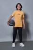 Boys Printed Slim Fit Round Neck Sports T-shirt with TECHNOCOOL+