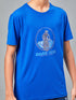 Boys Printed Slim Fit Round Neck Sports T-shirt with TECHNOCOOL+