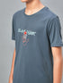 Boys Printed Slim Fit Round Neck Sports T-shirt with TECHNOCOOL+