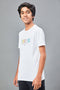 Boys Printed Slim Fit Round Neck Sports T-shirt with TECHNOCOOL+