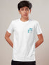 Boys Printed Slim Fit Round Neck Sports T-shirt with COTFLEX