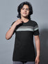Boys Colorblock Slim Fit Round Neck Sports T-shirt with TECHNO DRY