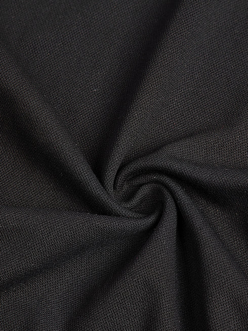 Boys Colorblock Slim Fit Round Neck Sports T-shirt with TECHNO DRY