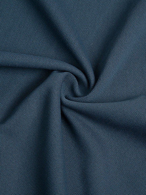 Boys Colorblock Slim Fit Round Neck Sports T-shirt with TECHNO DRY