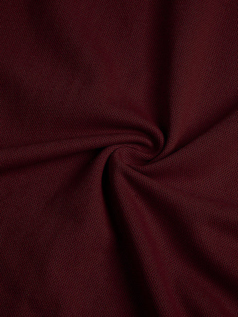 Boys Colorblock Slim Fit Round Neck Sports T-shirt with TECHNO DRY