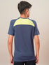 Boys Colorblock Slim Fit Round Neck T-shirt with DOUBLE COOL