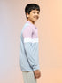Boys Colorblock Slim Fit Polo Sports T-shirt with TECHNO DRY