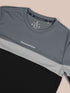 Boys Colorblock Slim Fit Round Neck Sports T-shirt with TECHNO DRY