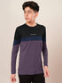 Boys Colorblock Slim Fit Round Neck Sports T-shirt with TECHNO DRY