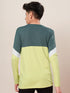 Boys Colorblock Slim Fit Round Neck Sports T-shirt with TECHNO DRY