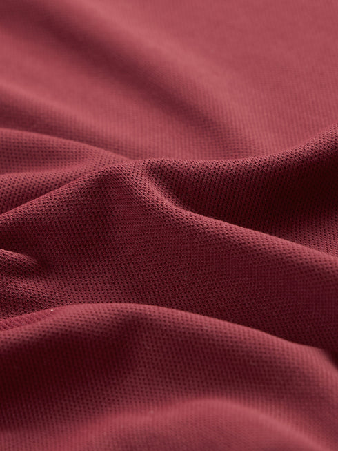 Boys Colorblock Slim Fit Polo Sports T-shirt with TECHNO DRY