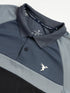Boys Colorblock Slim Fit Polo Sports T-shirt with TECHNO DRY