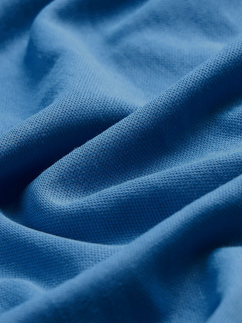 Boys Colorblock Slim Fit Polo Sports T-shirt with TECHNO DRY