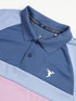 Boys Colorblock Slim Fit Polo Sports T-shirt with TECHNO DRY