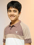 Boys Colorblock Slim Fit Polo Sports T-shirt with TECHNO DRY