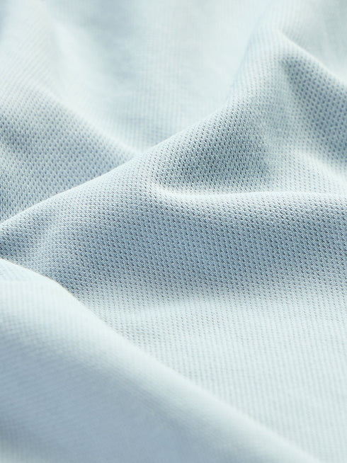 Boys Colorblock Slim Fit Polo Sports T-shirt with TECHNO DRY