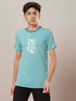 Boys Printed Slim Fit Round Neck Sports T-shirt with TECHNO DRY