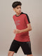 Boys Printed Slim Fit Round Neck Sports T-shirt with TECHNO DRY