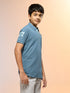 Boys Solid Slim Fit Polo Sports T-shirt with MATPIQ