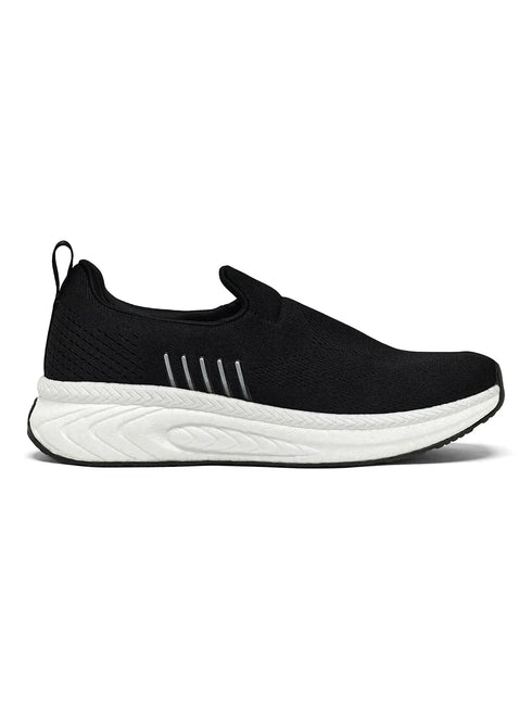 BALLER Black Men's Walking Shoes