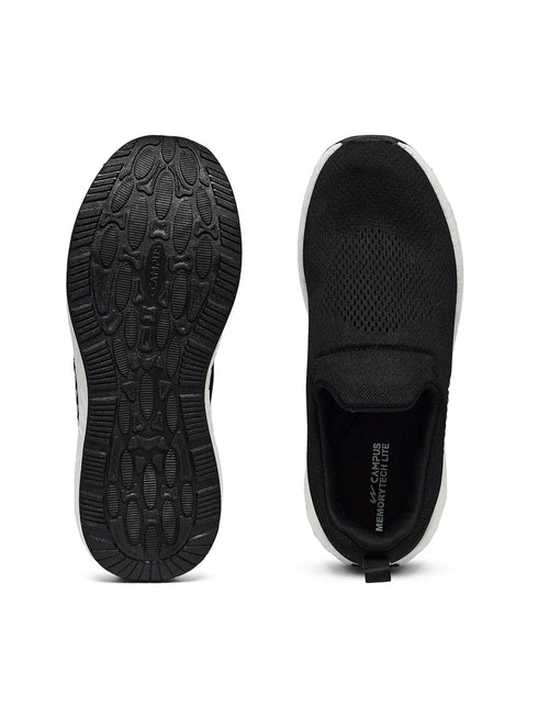 BALLER Black Men's Walking Shoes