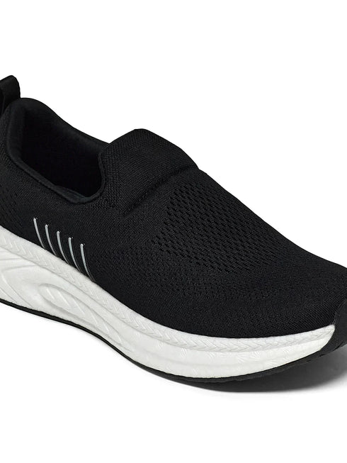 BALLER Black Men's Walking Shoes