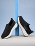BALLER Black Men's Walking Shoes