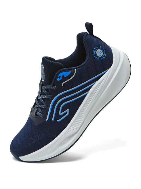 BARREL Navy Men's Running Shoes