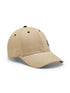 Brushed Cotton Twill Beige Unisex Cap