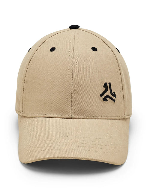 Brushed Cotton Twill Beige Unisex Cap