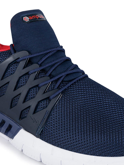 BELGIUM PLUS Navy Men's Running Shoes