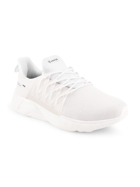 BELGIUM PLUS Off White Men's Running Shoes