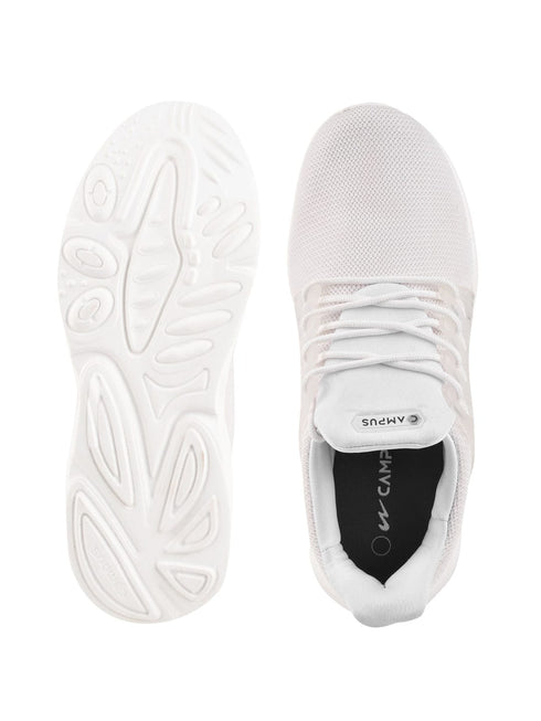 BELGIUM PLUS Off White Men's Running Shoes
