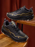 BEYOND Black Women's Sneakers