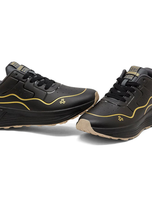 BEYOND Black Women's Sneakers