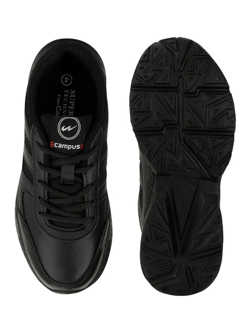 BINGO-151S Black Men's School Shoes