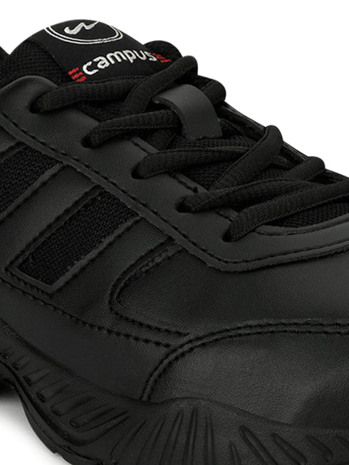 BINGO-151S Black Men's School Shoes