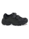 BINGO-151VA Black Child School Shoes