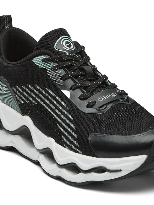 BIRCH Black Men's Running Shoes