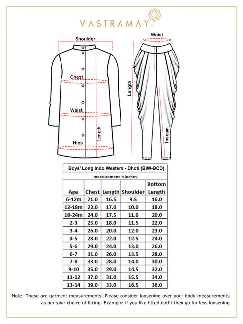 Boy's Lavender Indo Western Jacquard Sherwani And Dhoti Pant Set Come With Pinjk Dupatta