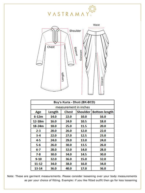 Boy's Yellow Krishna Style Kurta And Dhoti Set