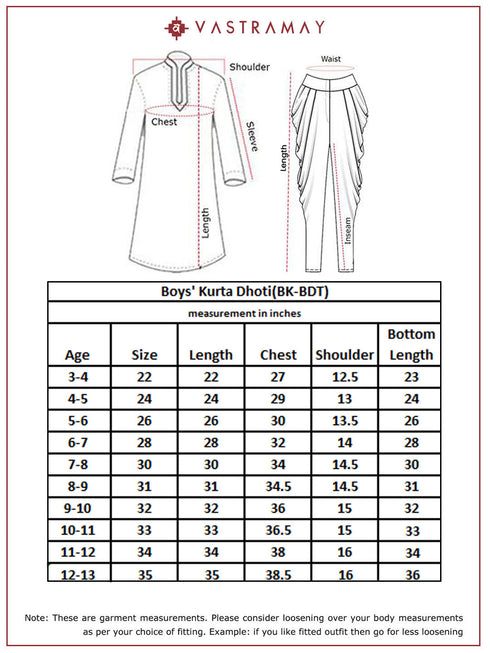 Boy's Purple Muslin Kurta Dhoti Set
