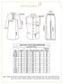 Boy's' Peach And White Jacket, Kurta And Pyjama Set