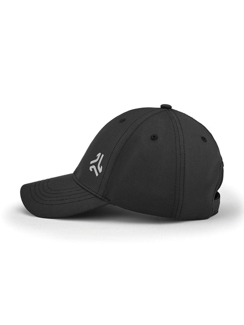 Polyester Solid Black Unisex Cap