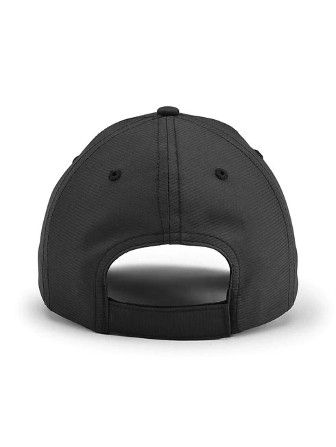 Polyester Solid Black Unisex Cap
