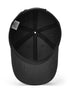 Polyester Solid Black Unisex Cap
